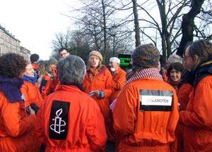 Singers from Protest in Harmony