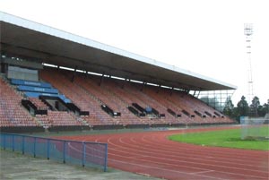 View of Meadowbank Stadium's currrent outdoor facilities