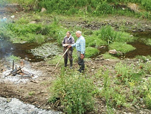 Cleaning up the Water of Leith in Spring 2007